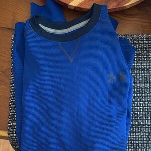 Under Armour Royal Blue Thermal Top
